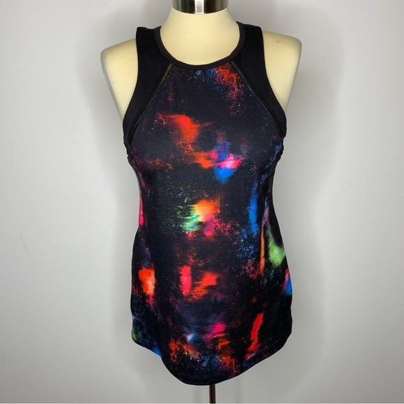 Old Navy Active Galaxy Print Racer Back Tank Top - Picture 1 of 14